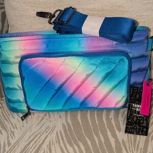 THINK ROYLN Multicolor Quilted Crossbody Bag